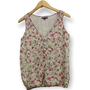 Gap Chiffon Floral Sleeveless Top